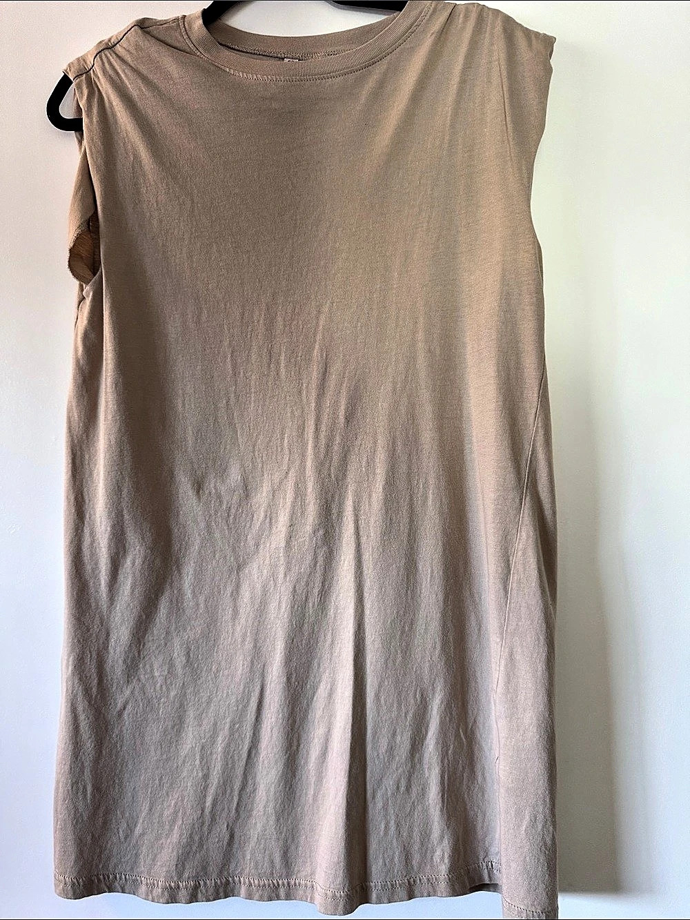 H&M Sleeveless Mini Dress in Brown Size Small Like New